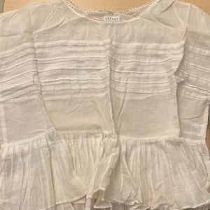 Velvet flow shirt, size s